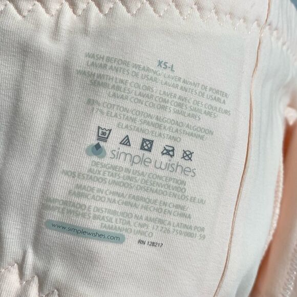 Simple Wishes Nursing Bra Hands Free Breastfeeding Pumping Bra NEW Size XS Large - Picture 4 of 10